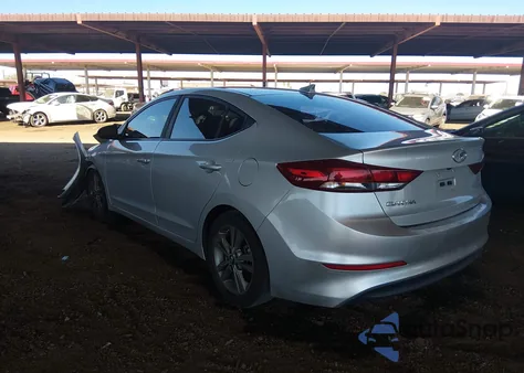 2018 Hyundai Elantra Sel z USA, uszkodzony, nr VIN 5NPD84LF0JH227923